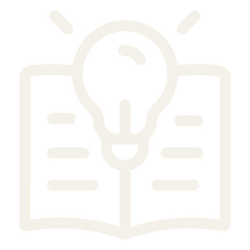 Learning icon representing continuous education and skill development.